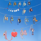 Labubu The Monsters Pin for Love Pendant (A-M) Blind Box