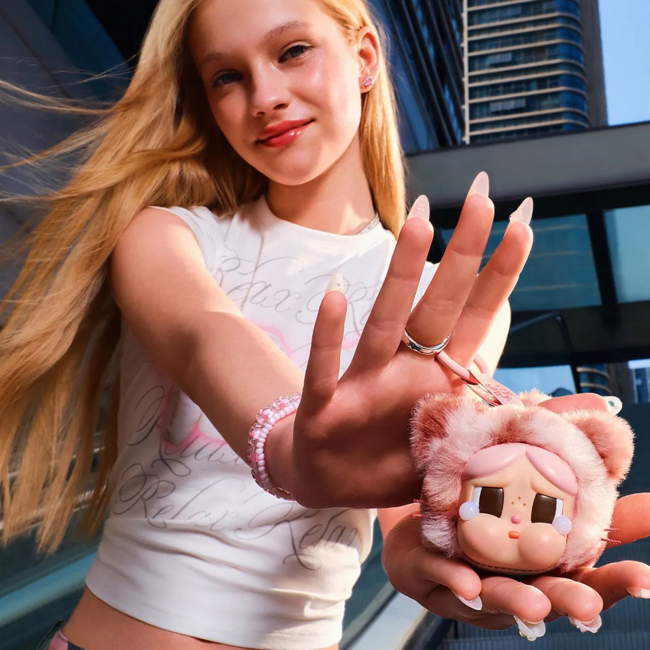 crybaby wild but cutie series vinyl plush pendant blind box